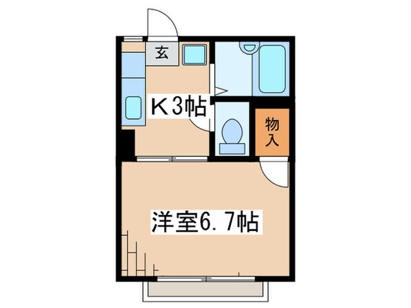 玉学サンパル木倉の物件間取画像